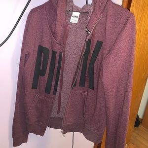 PInk Zipper Sweater